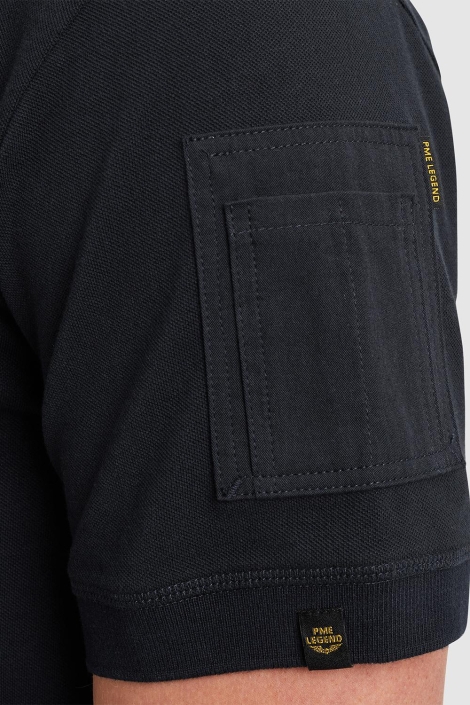 PME legend short sleeve polo interlock pique